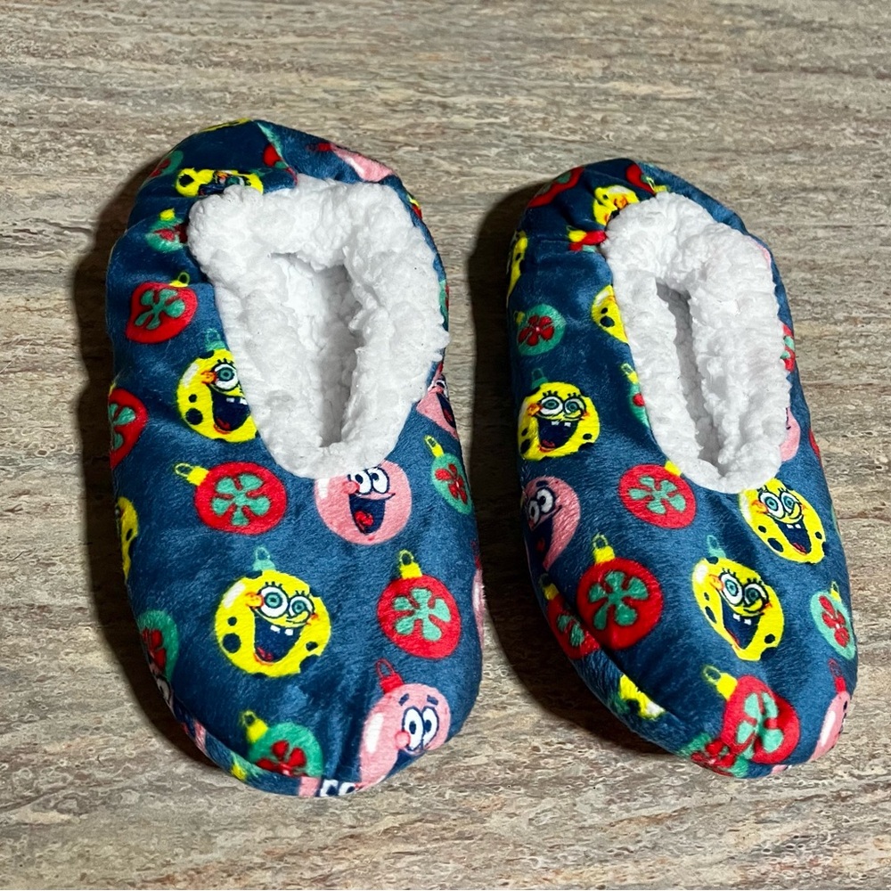 New Viacom plush slip on slippers
